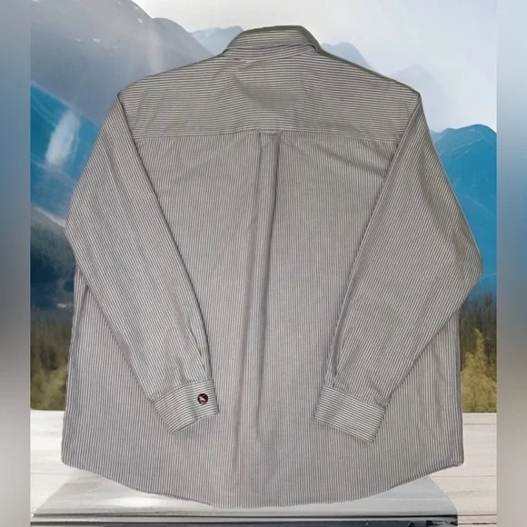 Gander Mountain Men's SZ XL Button Down Long Sleeve Casual Shirt Woven Cotton - Picture 6 of 6